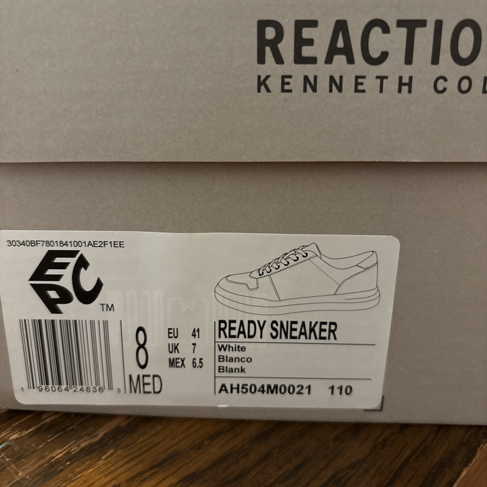 Kenneth Cole Reaction Men's Ready Sneakers - White